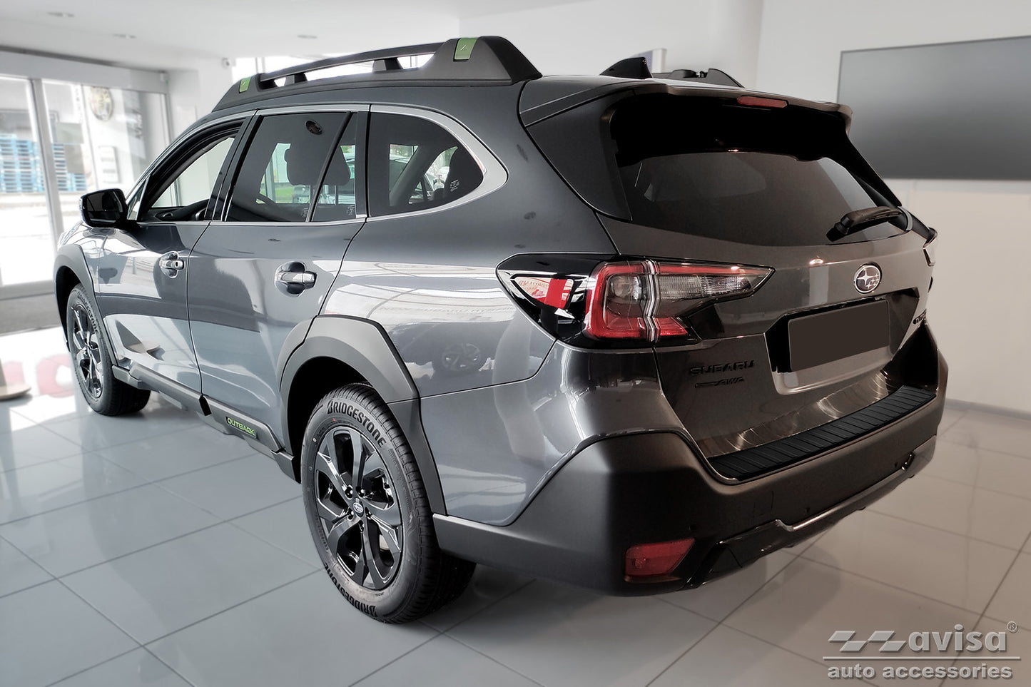 protector de parachoques trasero SUBARU OUTBACK (BT)