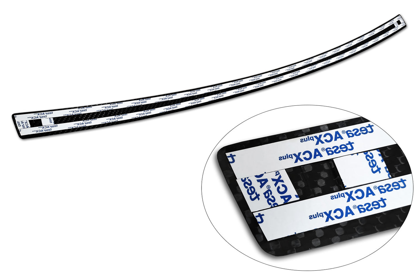protector de parachoques trasero TOYOTA COROLLA CROSS (XG1TJ) negro 2022-25+