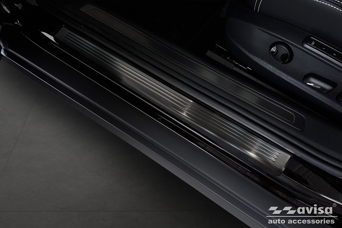Protector umbral de puertas VW PASSAT B8 negro