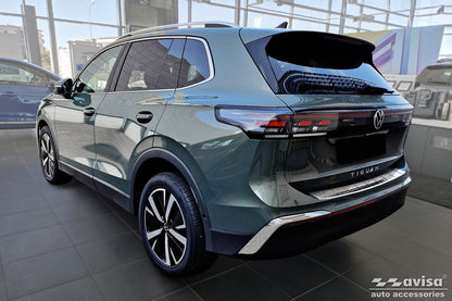 protector de parachoques trasero VW TIGUAN plata satinado 2024+