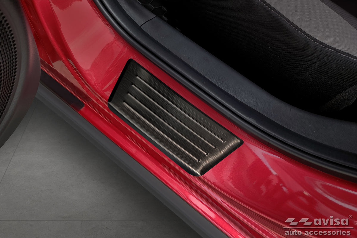 Protector umbral de puertas HONDA JAZZ CROSSTAR negro