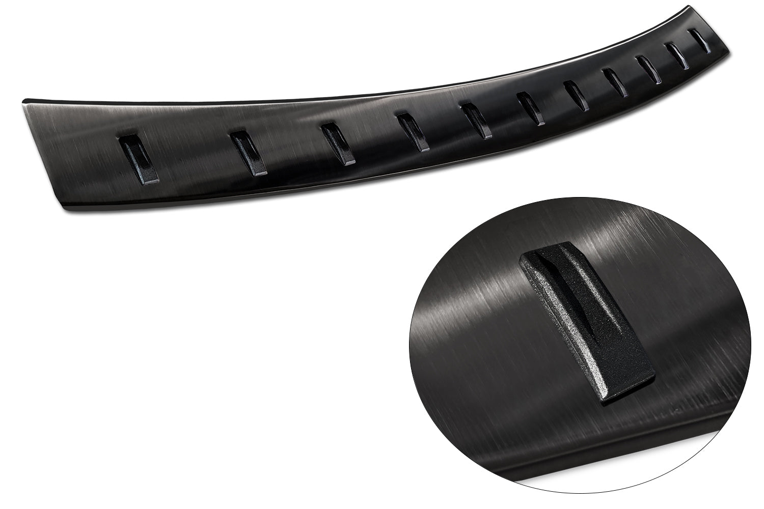 protector de parachoques trasero SUBARU FORESTER suv negro