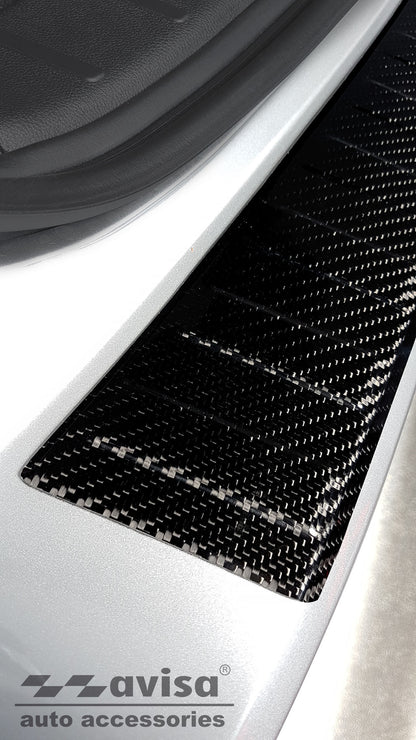 protector de parachoques trasero MITSUBISHI ASX crossover negro