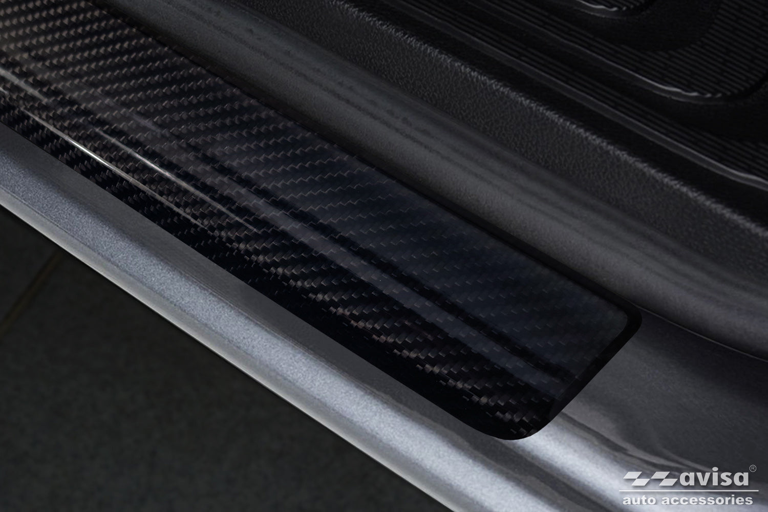 Protector umbral de puertas MERCEDES CLASE V W447 negro