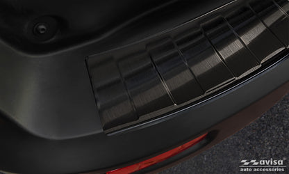 protector de parachoques trasero FORD TRANSIT TOURNEO negro