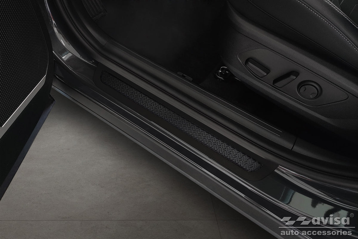Protector umbral de puertas KIA SPORTAGE negro