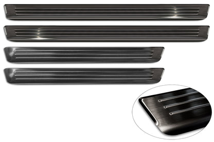 Protector umbral de puertas en relieve VW TAYRON negro