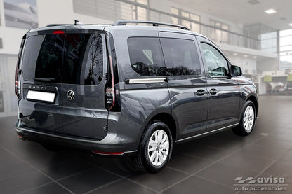 Protector umbral de puertas en relieve VW CADDY CARGO negro