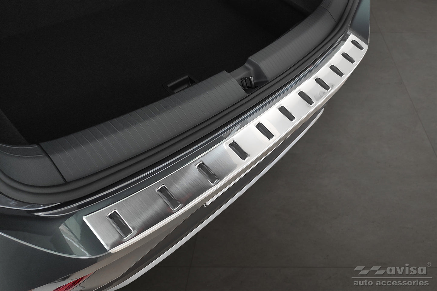 protector de parachoques trasero VW T-ROC cabrio plata