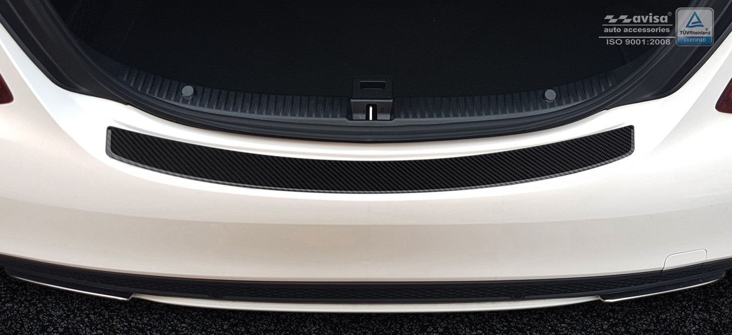 protector de parachoques trasero MERCEDES CLS (C218) negro