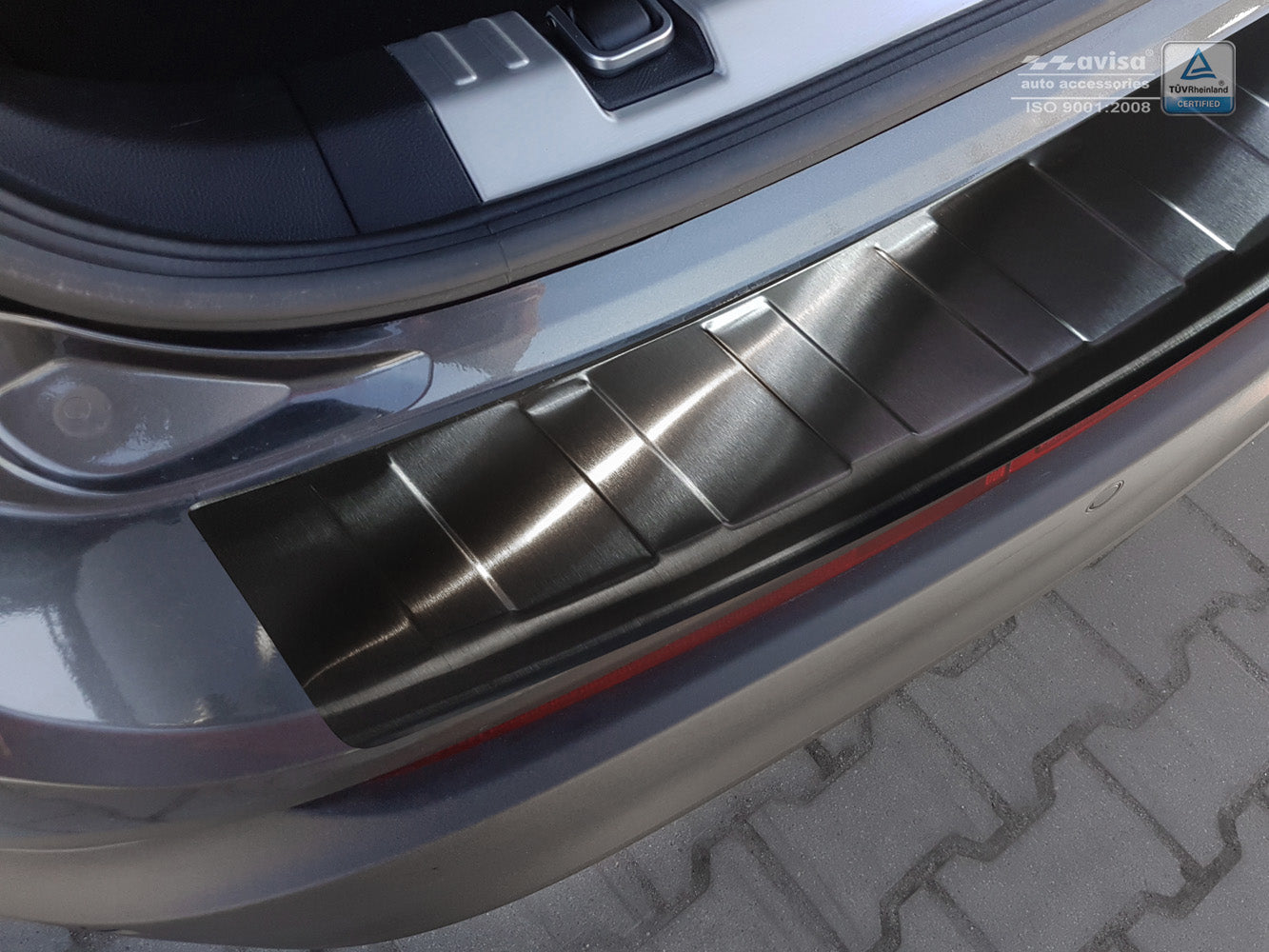 protector de parachoques trasero FORD EDGE negro 2014-2018