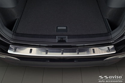 protector de parachoques trasero VW TIGUAN plata satinado