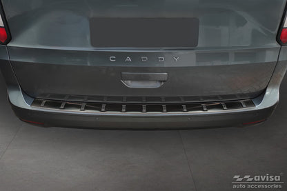 protector de parachoques trasero VW CADDY CARGO negro 2020+