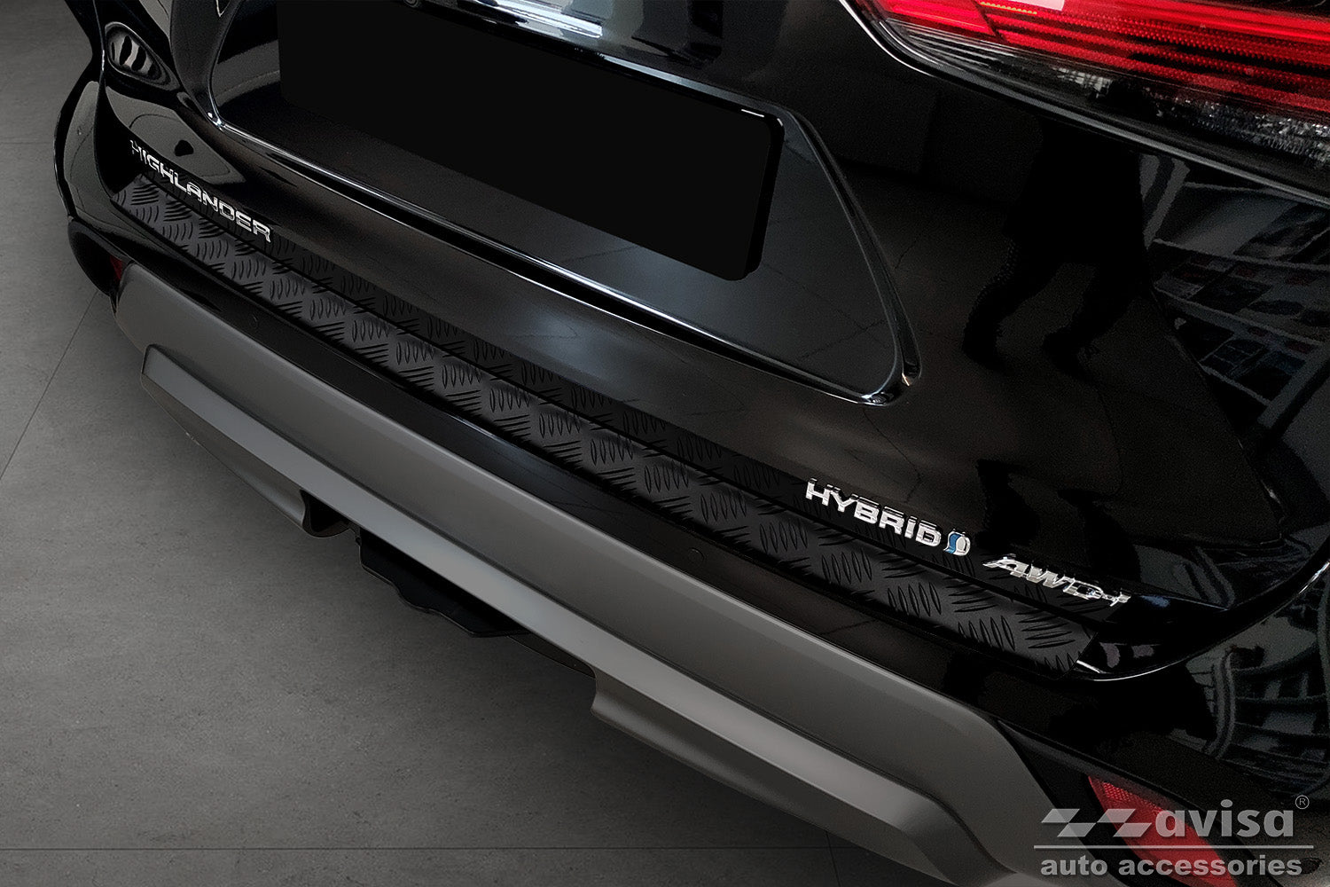 protector de parachoques trasero TOYOTA HIGHLANDER