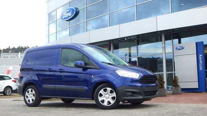 protector de parachoques trasero FORD TRANSIT COURER negro 2014-2022