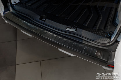 protector de parachoques trasero NISSAN TOWNSTAR negro