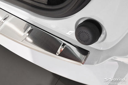 protector de parachoques trasero VOLVO EX30 plata satinado