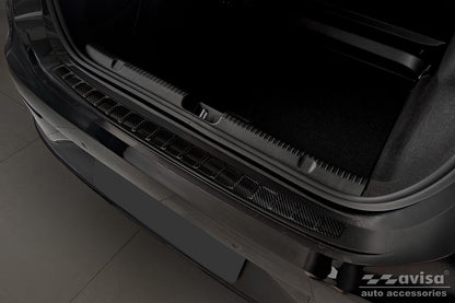 protector de parachoques trasero TOYOTA COROLLA CROSS (XG1TJ) negro 2022-25+