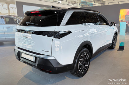 protector de parachoques trasero PEUGEOT 5008 negro mate
