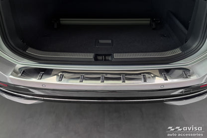 protector de parachoques trasero VW PASSAT B9 VARIANT plata satinado