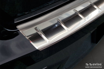 protector de parachoques trasero POLESTAR 2 liftback plata satinado