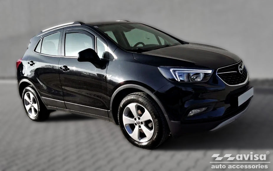 protector de parachoques trasero OPEL MOKKA X negro
