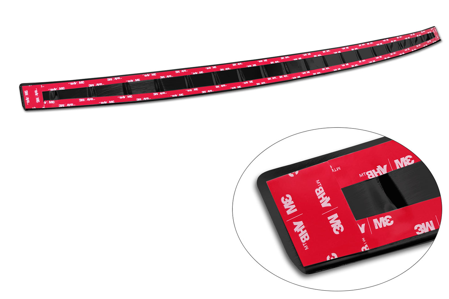 protector de parachoques trasero BMW X4 G02 negro