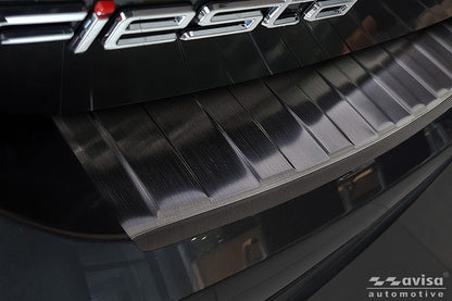 protector de parachoques trasero FORD FOCUS hatchback negro 2014-18