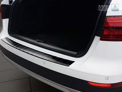 protector de parachoques trasero AUDI A4 B9 ALLROAD negro