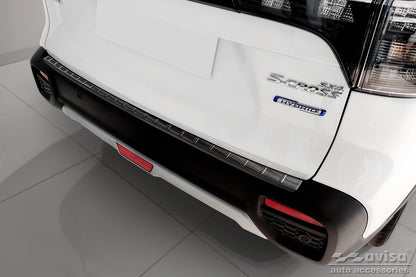 protector de parachoques trasero SUZUKI S-CROSS negro