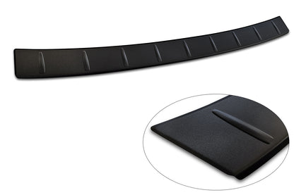protector de parachoques trasero VW TIGUAN negro mate