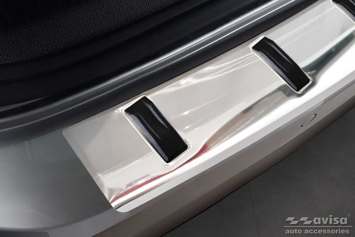 protector de parachoques trasero VW GOLF Variant plata
