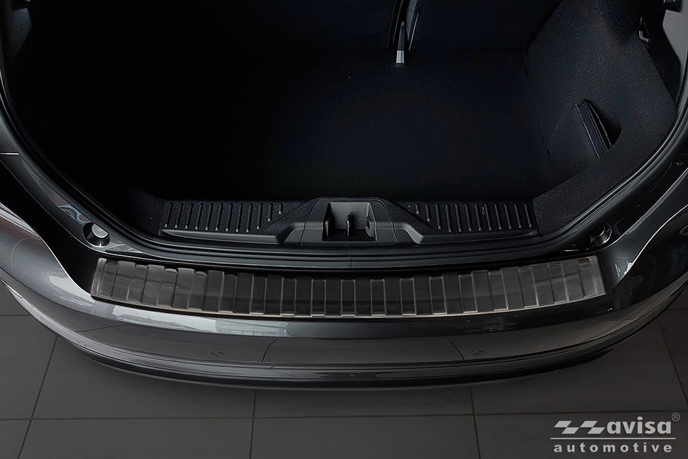 protector de parachoques trasero FORD FIESTA MK8 5d negro