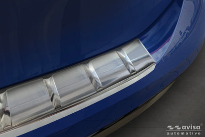 protector de parachoques trasero AUDI A5 Avant plata satinado