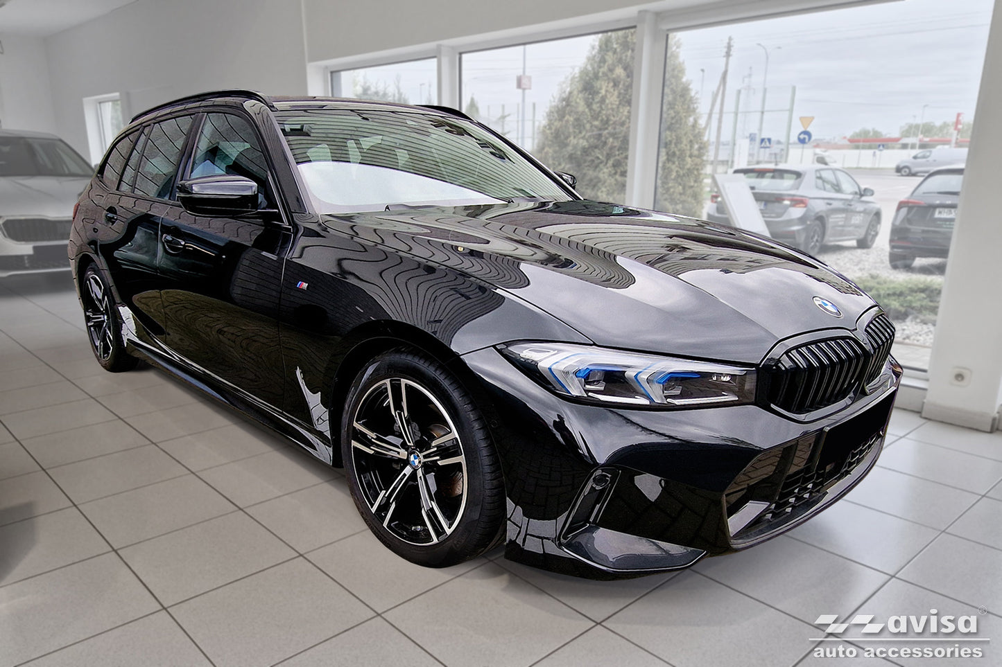 protector de parachoques trasero BMW 3 G21 Touring