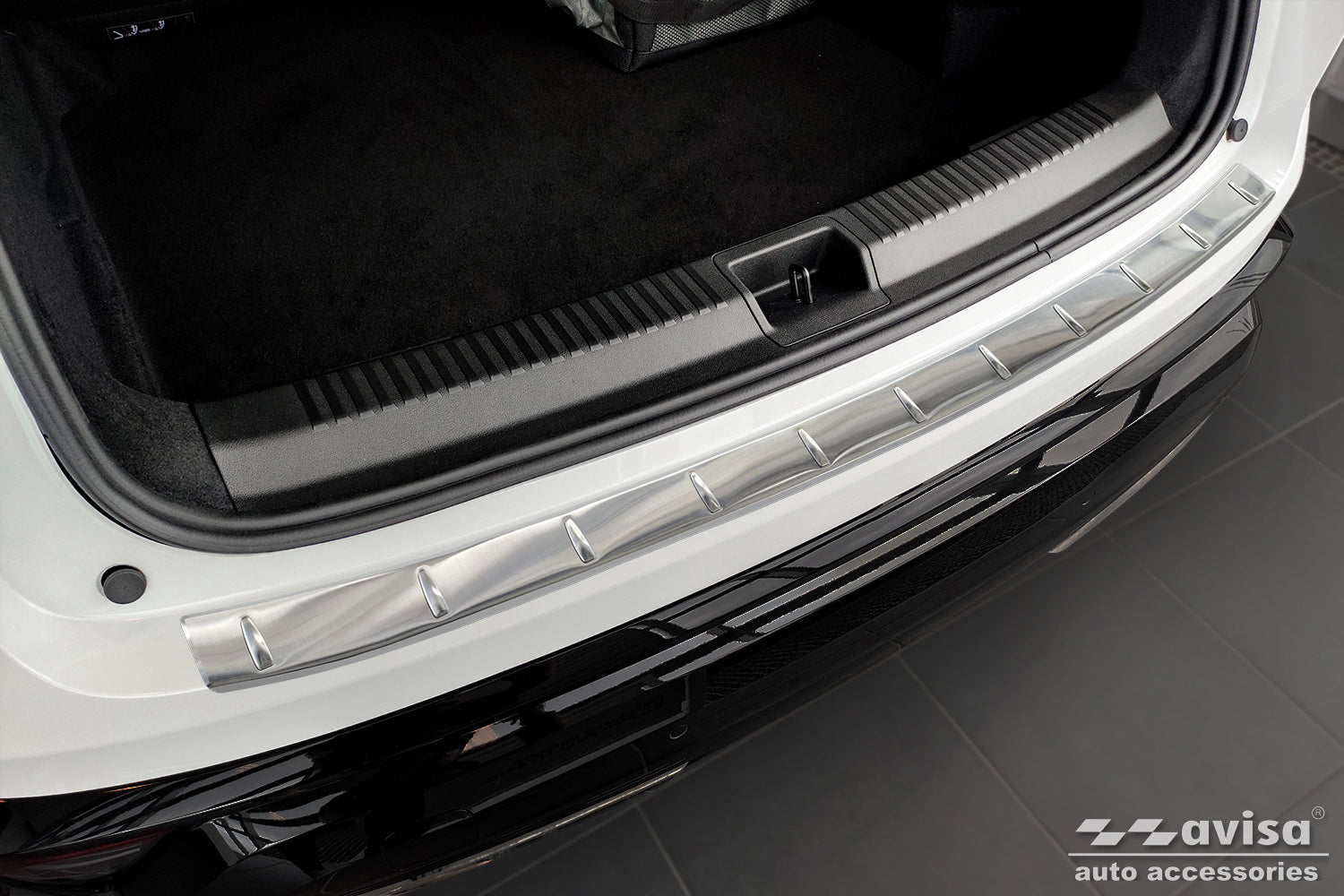 protector de parachoques trasero RENAULT ESPACE E-TECH plata satinado