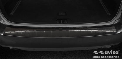 protector de parachoques trasero VOLVO V60 combi negro 2018+