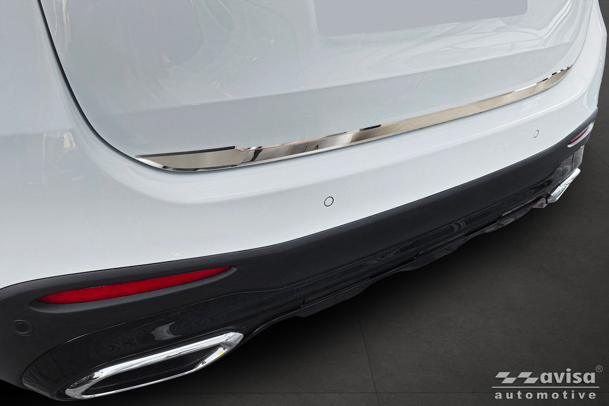 cubierta decorativa del portón trasero del MERCEDES GLC (X254) plata espejo