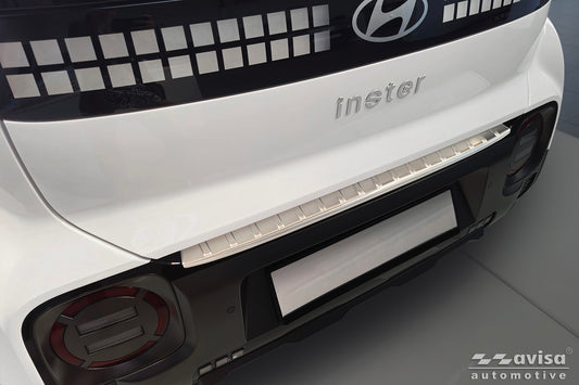 protector de parachoques trasero HYUNDAI INSTER plata satinado