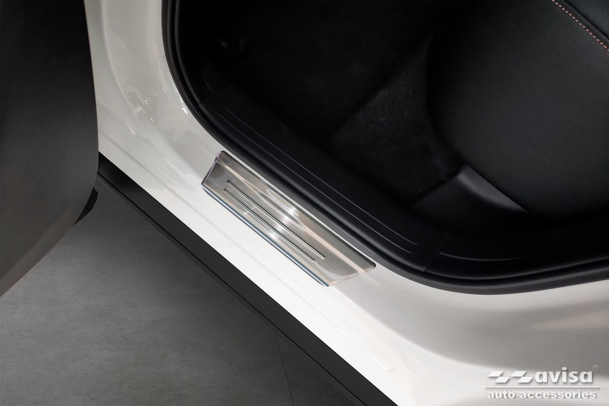 Protector umbral de puertas en relieve MAZDA CX-60 plata satinado