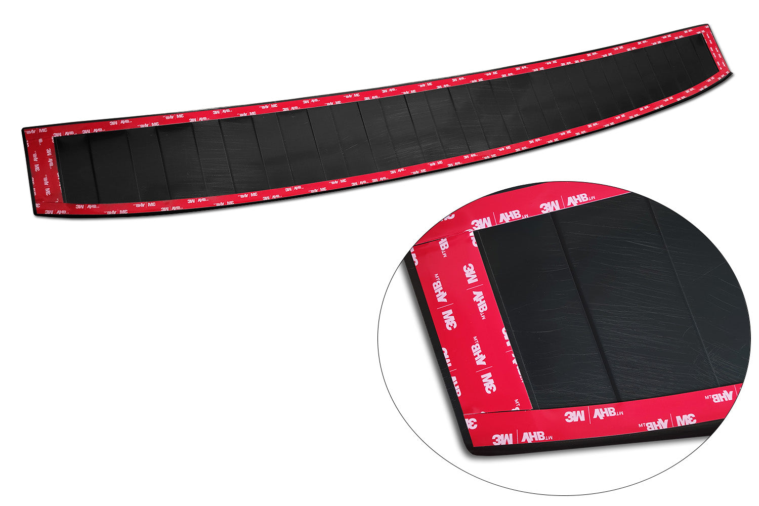 protector de parachoques trasero FIAT 500 L negro