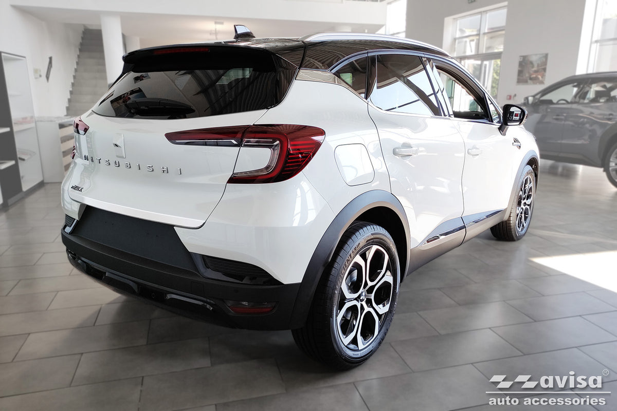 cubierta decorativa del portón traser MITSUBISHI ASX plata espejo