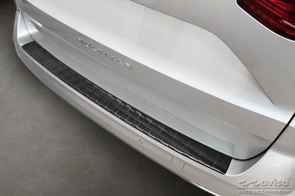 protector de parachoques trasero VW MULTIVAN T7 negro