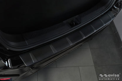 protector de parachoques trasero SUBARU CROSSTREK negro mate