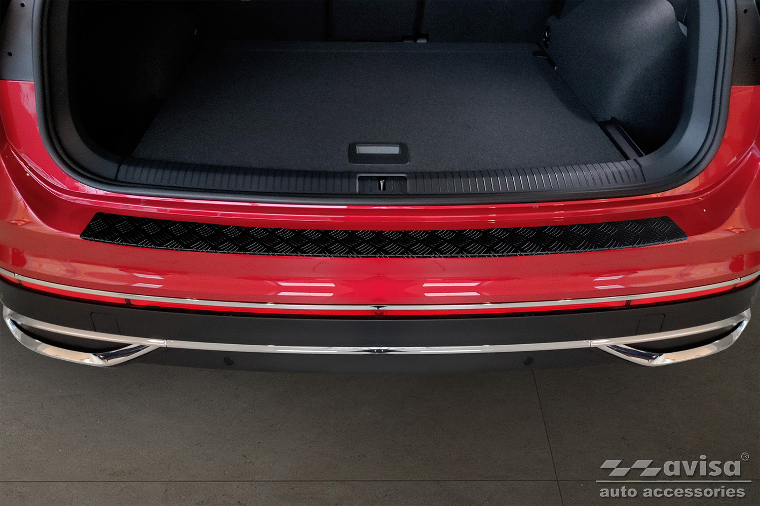 protector de parachoques trasero VW TIGUAN R-Line