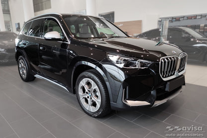 protector de parachoques trasero BMW X1 U11 negro 2022+
