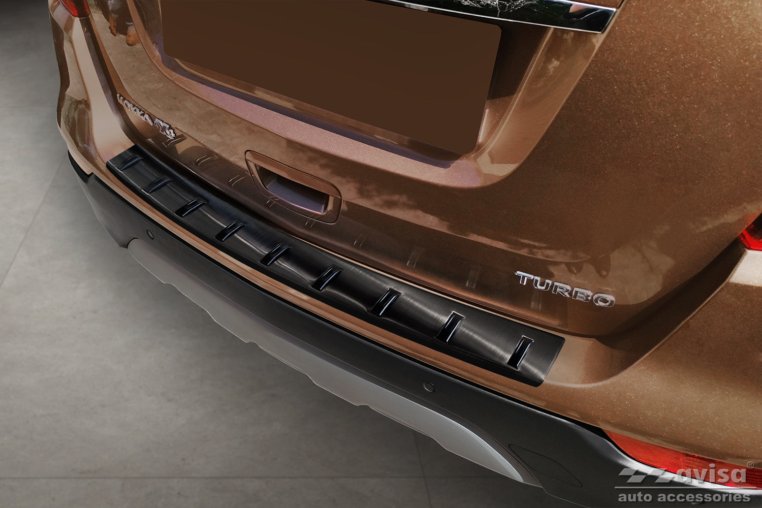 protector de parachoques trasero NEW OPEL MOKKA X negro