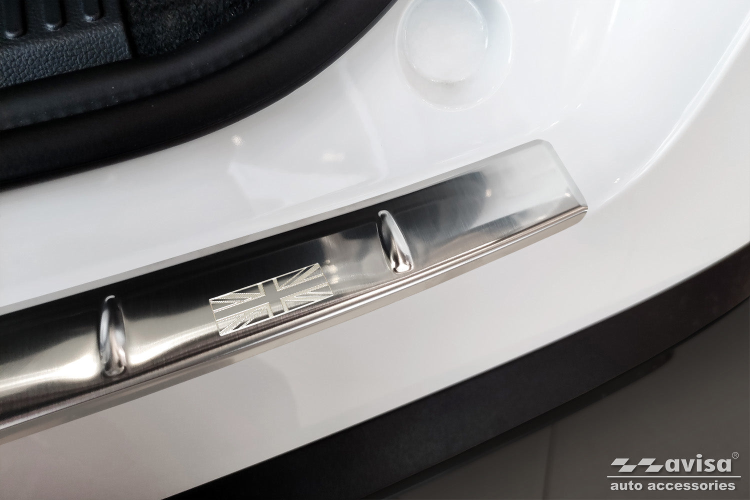 protector de parachoques trasero MG 4 hatchback plata