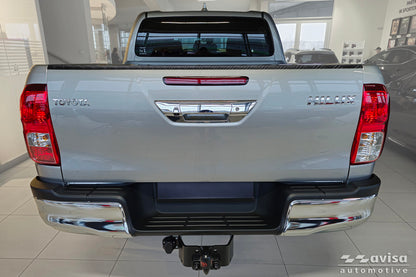 protector del borde del portón traseroTOYOTA HILUX negro