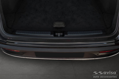 protector de parachoques trasero VW TRANSPORTER T6 negro acero